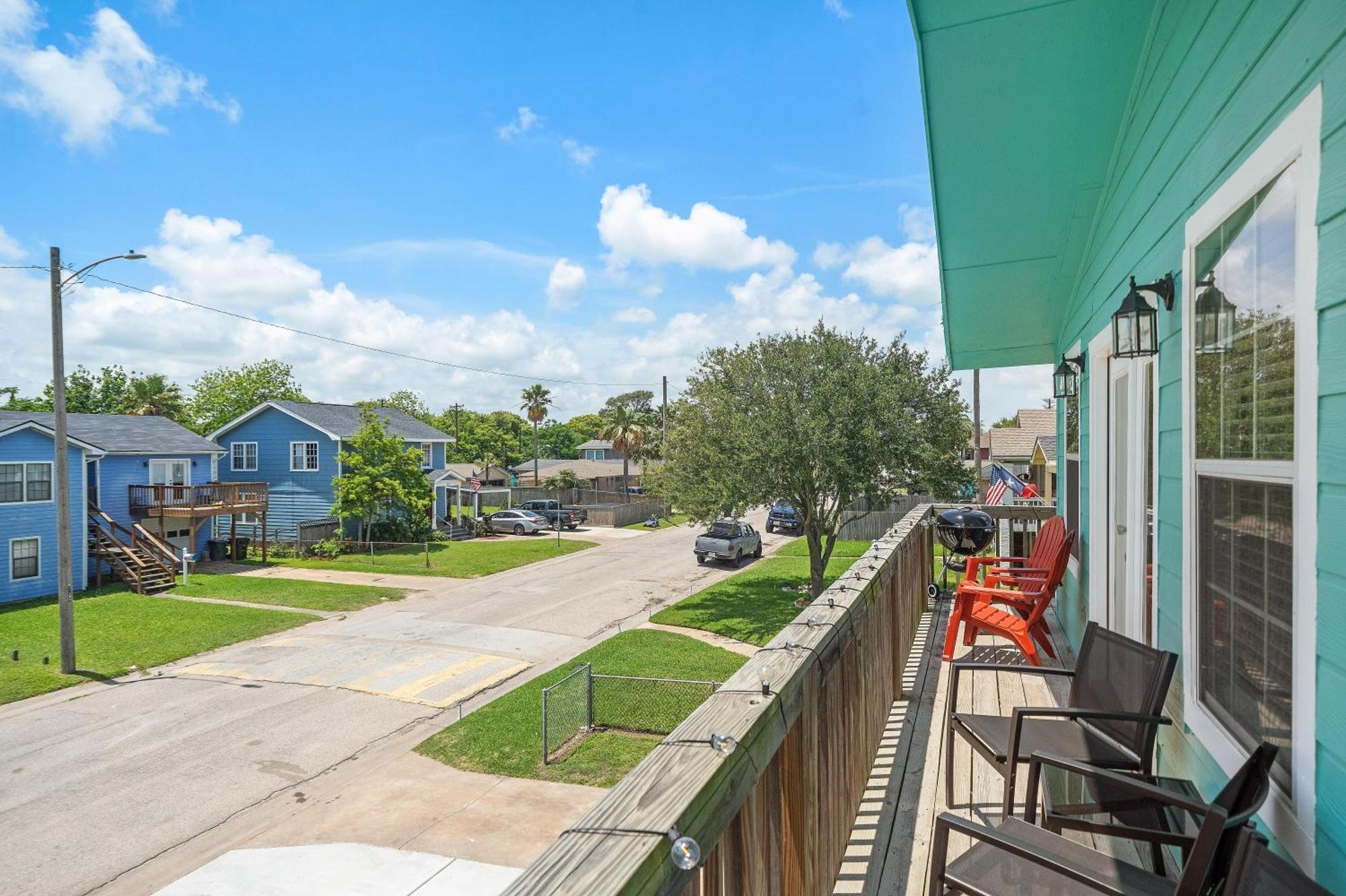 Nr Beach Pier Oasis Game Tables Yard Bbq Galveston Bagian luar foto