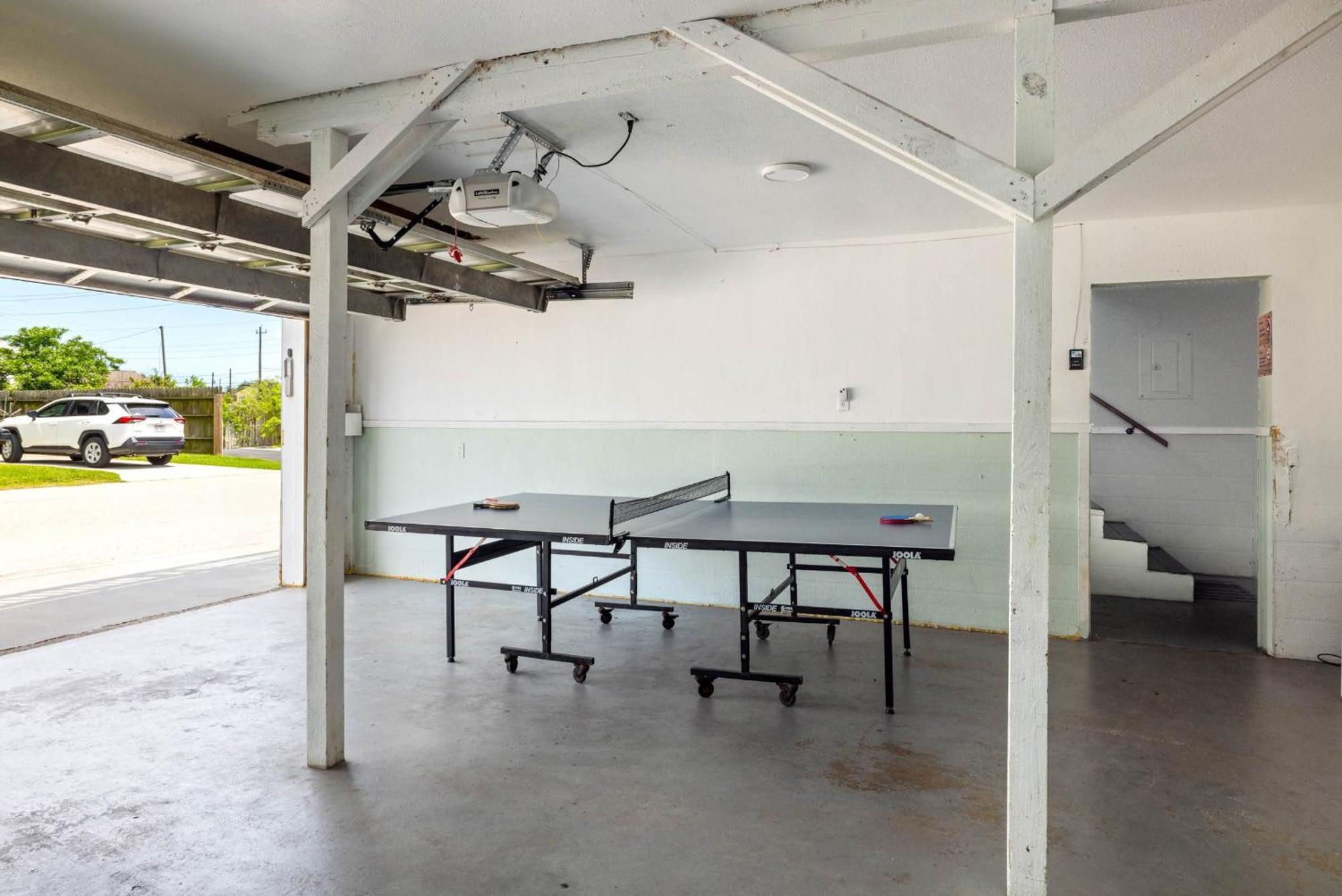 Nr Beach Pier Oasis Game Tables Yard Bbq Galveston Bagian luar foto